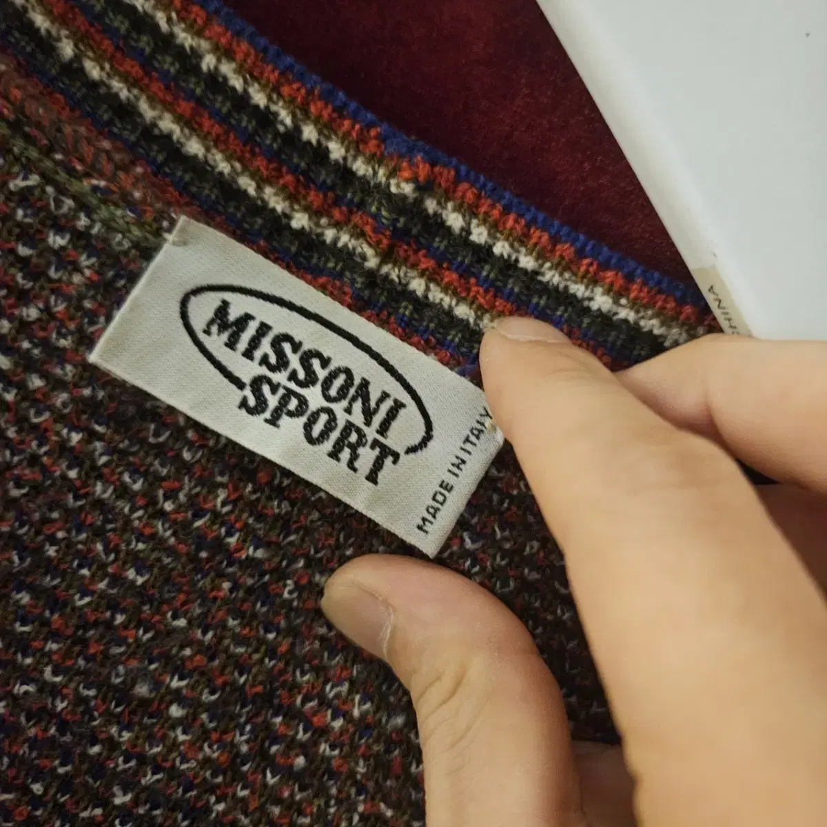 MISSONI 미쏘니 보헤미안 플라워 가디건 42size