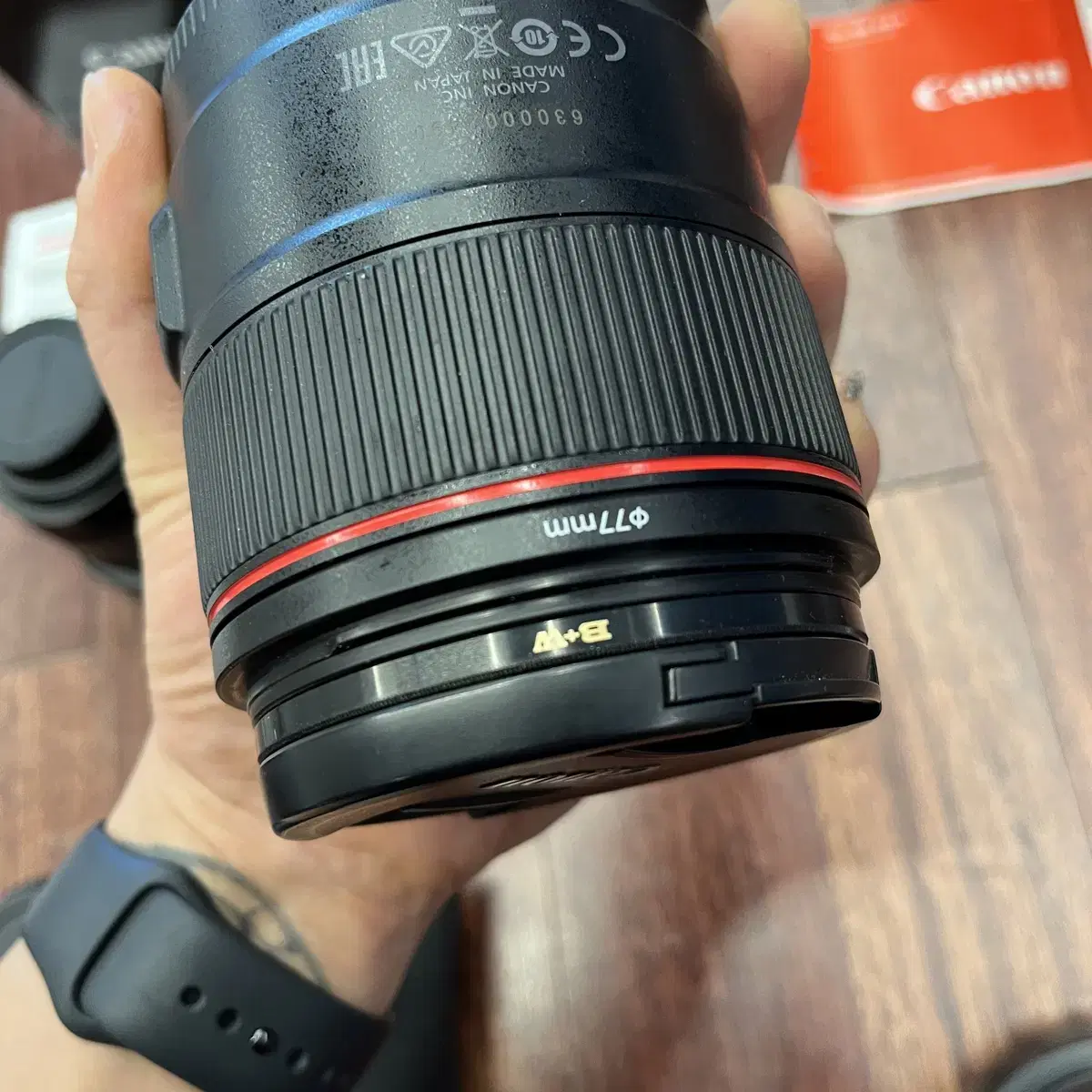 캐논 ef 85mm f1.4l 손만두 여친렌즈