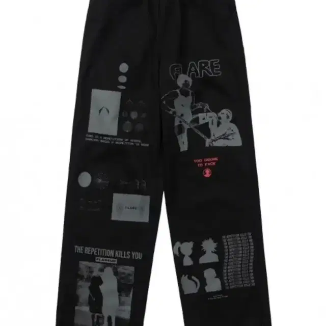 플레어업 시즌 아트워크 팬츠 Season Artwork Pants