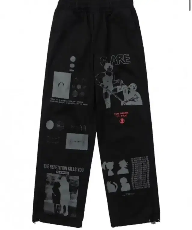 플레어업 시즌 아트워크 팬츠 Season Artwork Pants