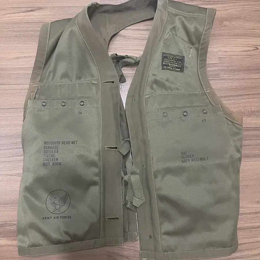 버즈릭슨 c-1 vest