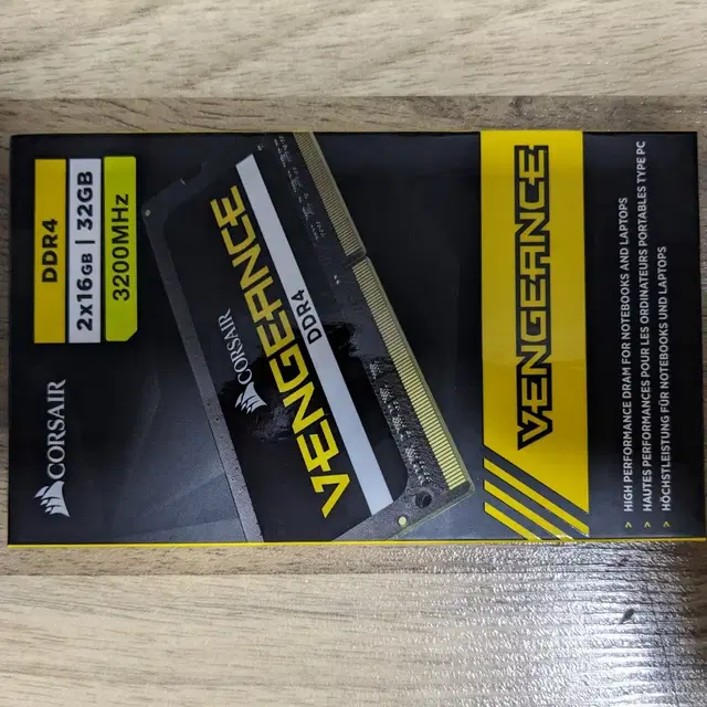 Corsair 벤전스 SODIMM 메모리 32GB(2x16GB) DDR4