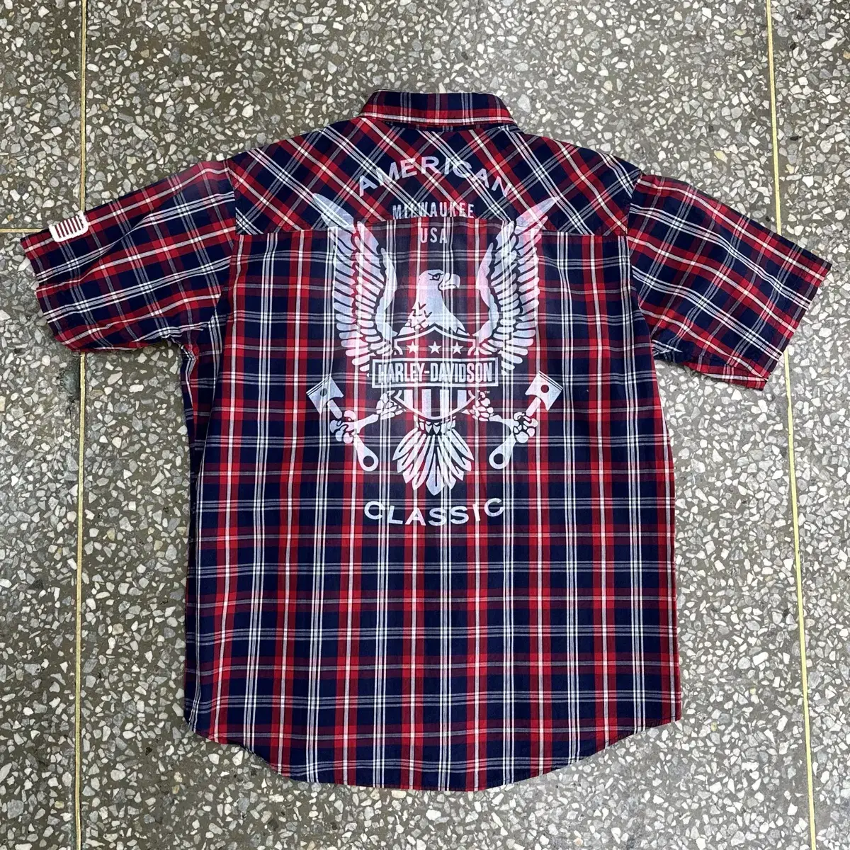 Harley-Davidson Short Sleeve Check Shirt