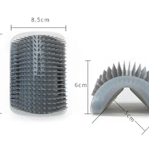 (미개봉)고양이 모서리 브러시 자동 그루밍 털 제거
