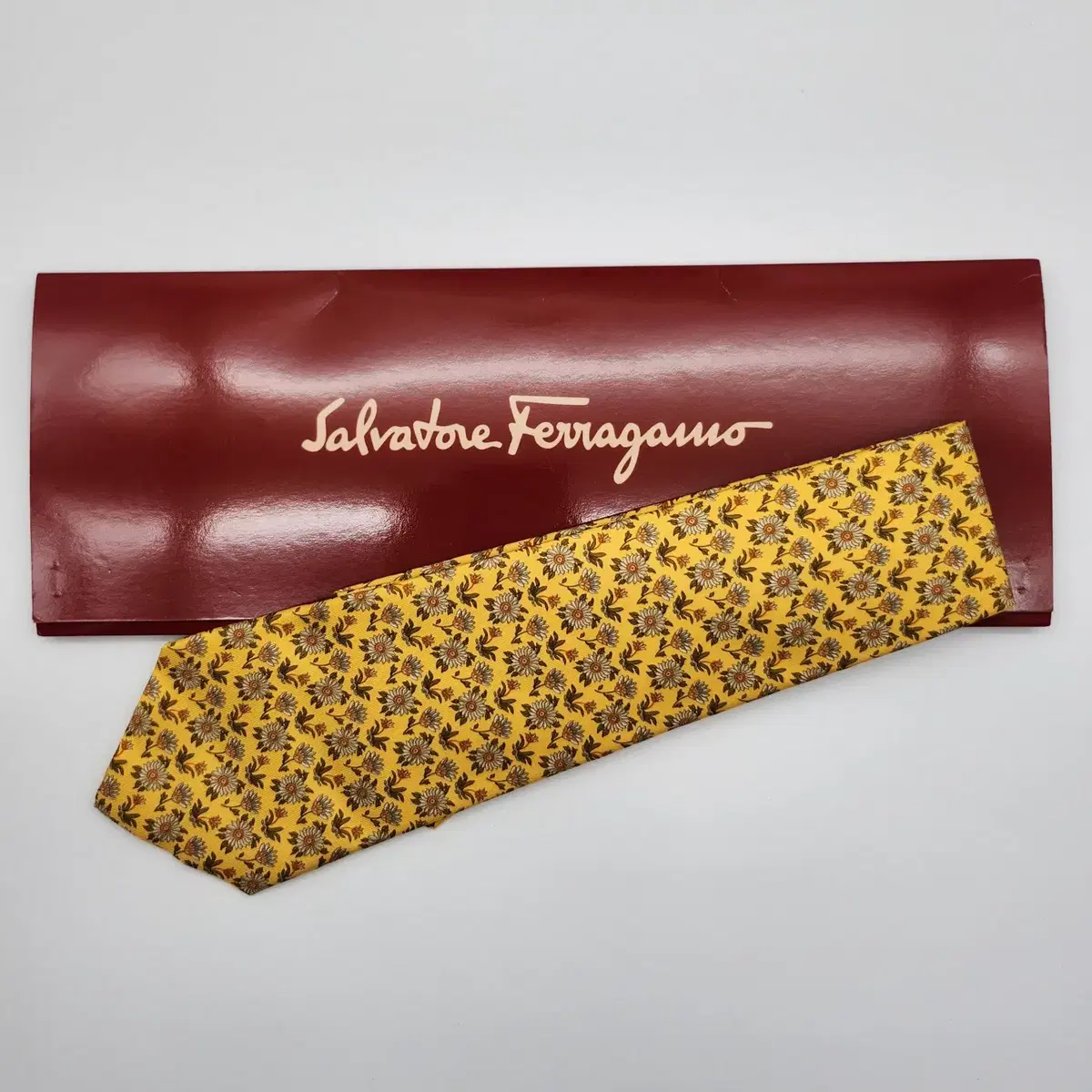 FERRAGAMO 페라가모 실크 넥타이 [7338_0542-04]