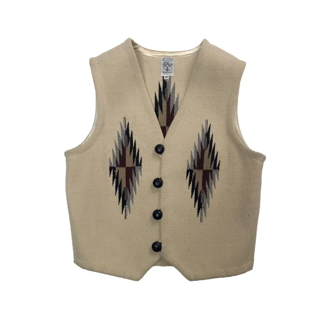 ORTEGA CHIMAYO VEST v2 - WHITE