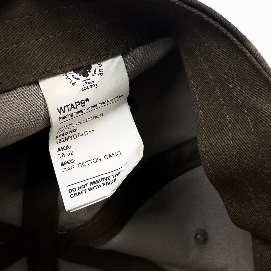 WTAPS CAMO CAP 162MYDT HT11