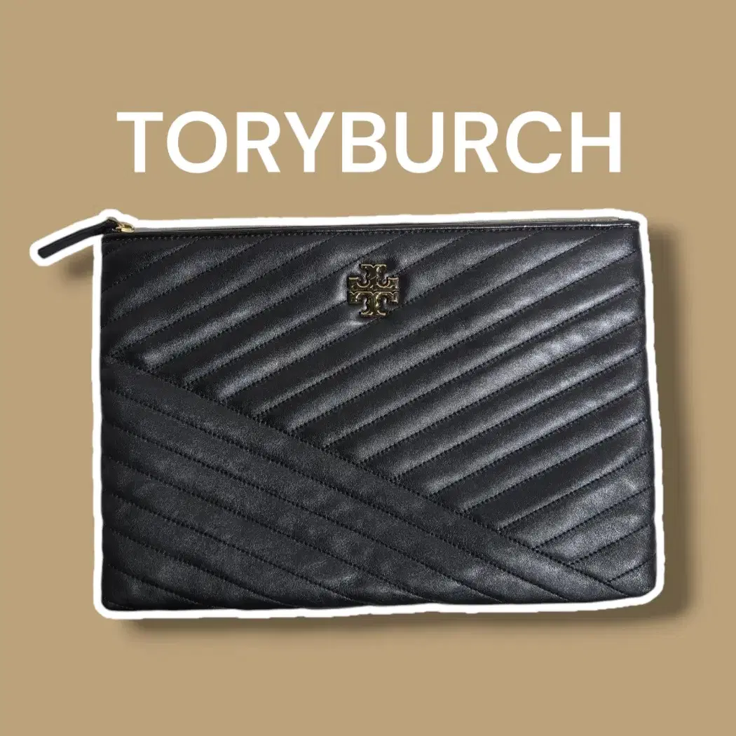 TORYBURCH 토리버치 키라 쉐브론 클러치 /913