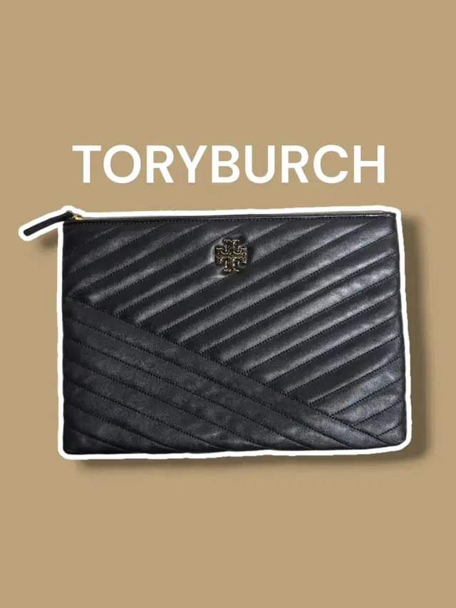 TORYBURCH 토리버치 키라 쉐브론 클러치 /913