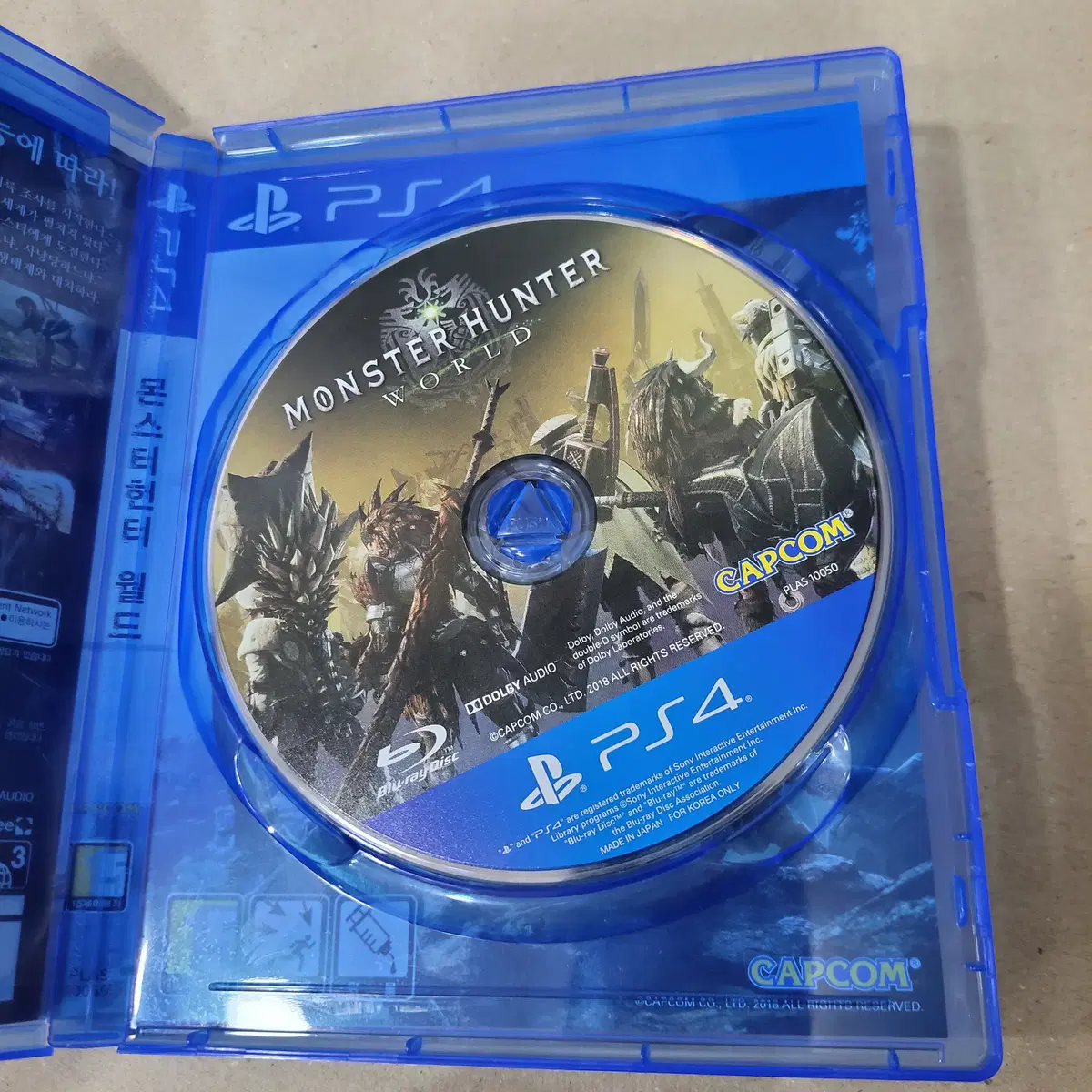 [중고] PS4 몬스터헌터 월드/한글/몬헌/헌팅/mh/액션/사냥/캡콤