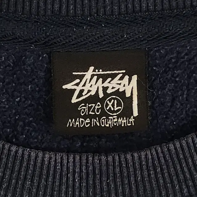 [XL] STUSSY 스투시 호놀룰루 빅로고 헤비 스웻 블랙