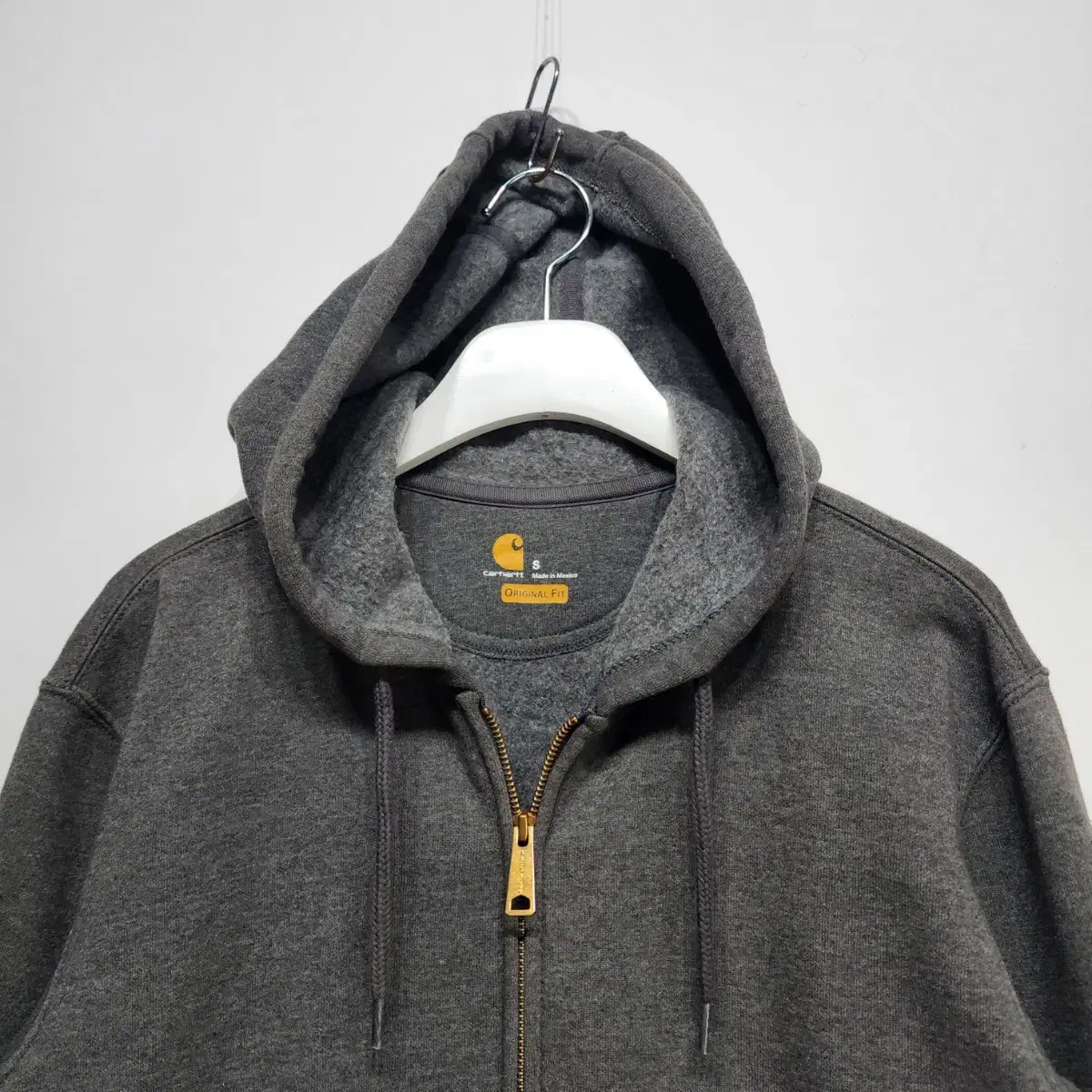 칼하트 CARHARTT 후드집업 맨투맨 티셔츠 그레이 S