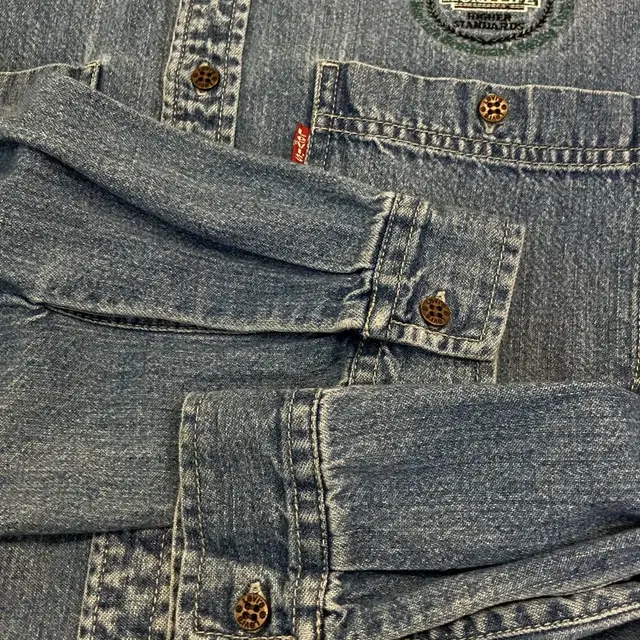 (S) 90s Levi's 리바이스 데님 셔츠