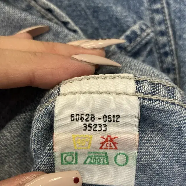 (S) 90s Levi's 리바이스 데님 셔츠