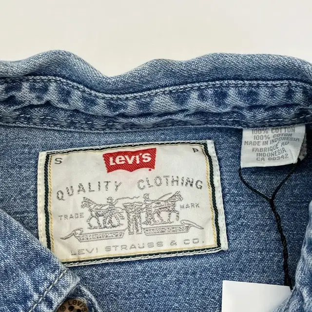 (S) 90s Levi's 리바이스 데님 셔츠