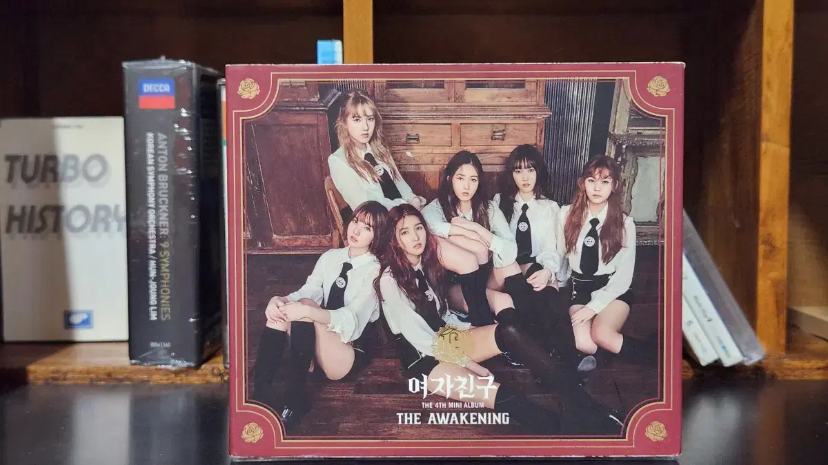 gfriend mini 4집 cd (나이트버전) 사인앨범 (6명전원)