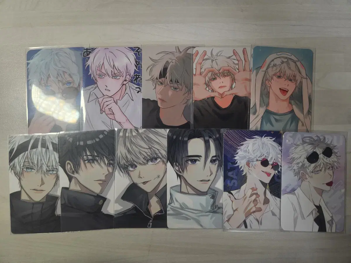 zuu unofficial goods photocard sell/gojo/toge