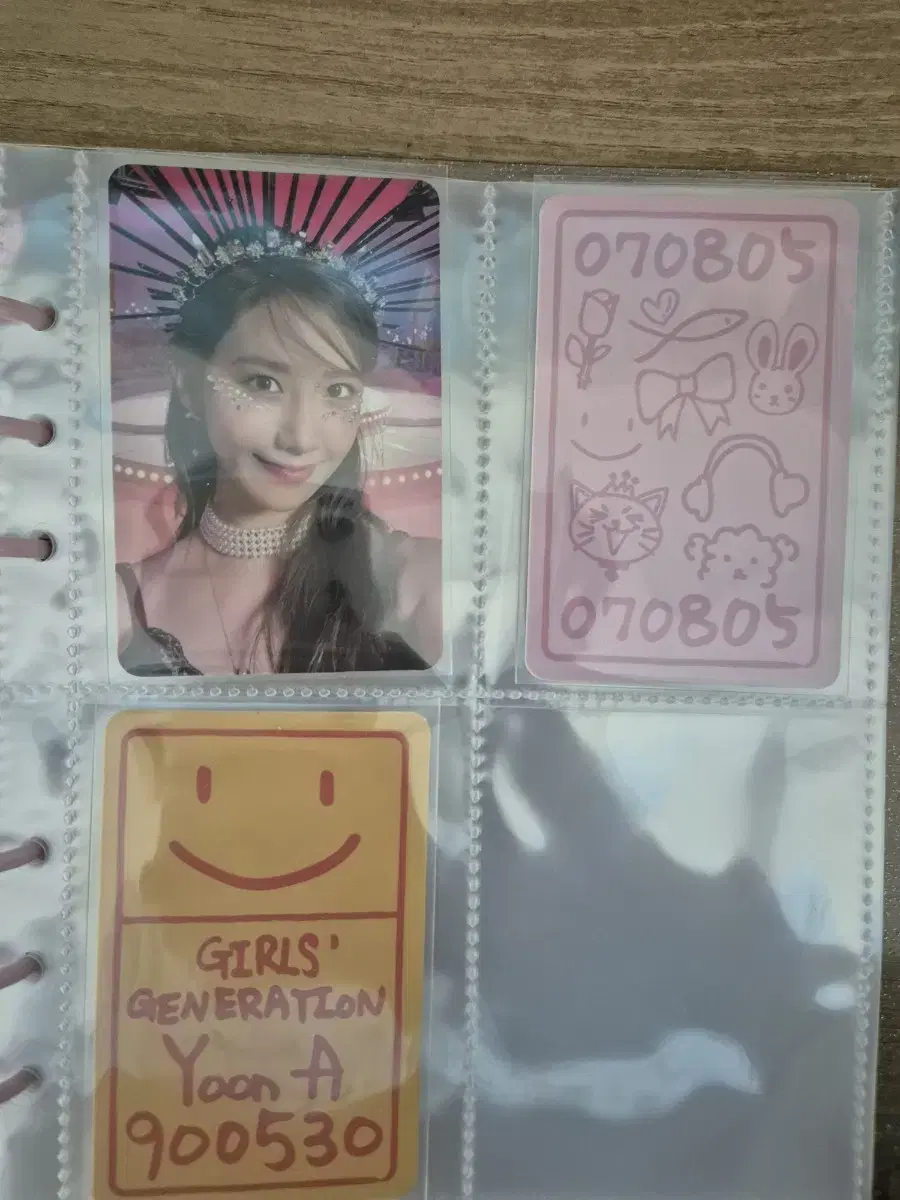 Girls Generation im yoona 15th Anniversary Lucky Card