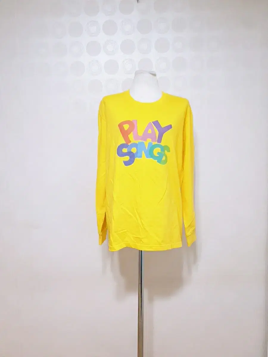 L/new/yellow/long-sleeved T-shirt/T-shirt