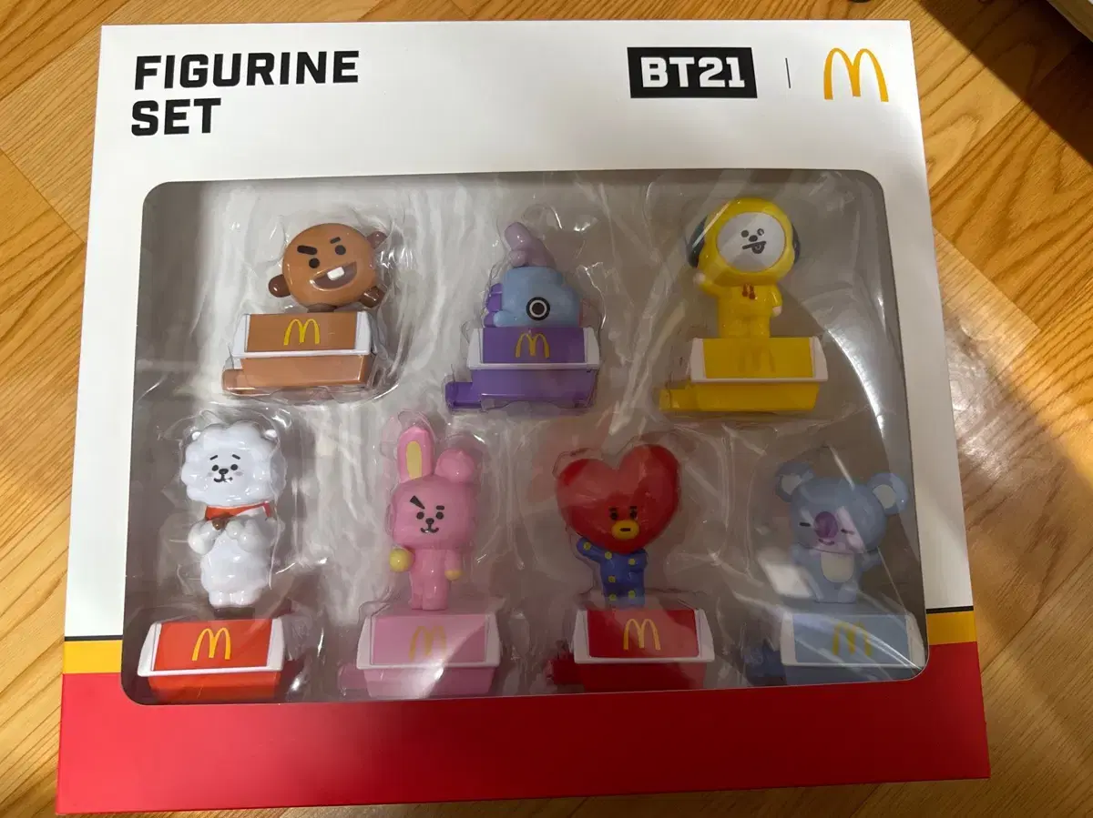 BT21 McDonald's Figures