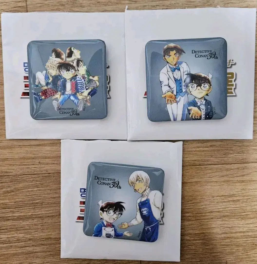 Detective Conan 30th Anniversary Exhibition Random Can Badge