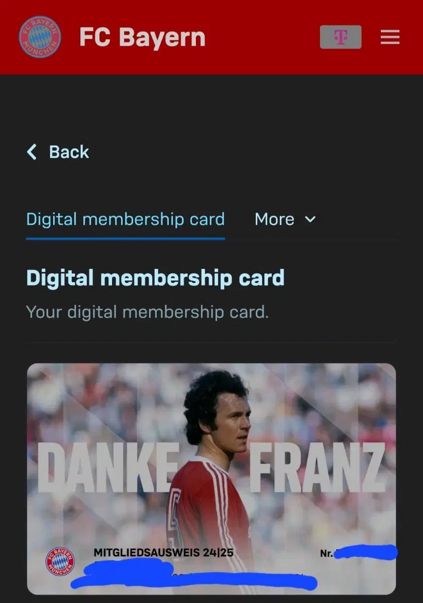 24/25 Bayern Munich Membership