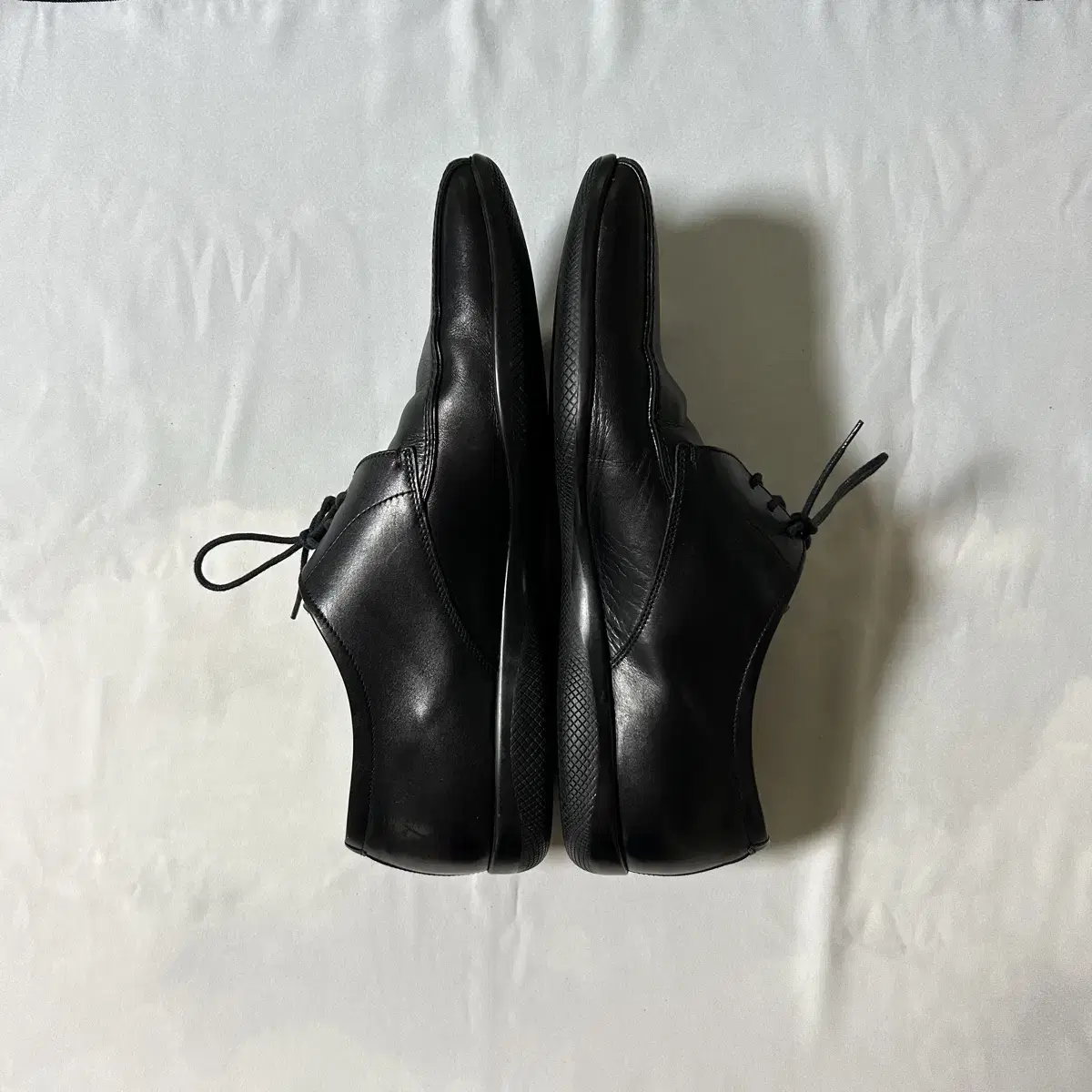 Prada sports semi square toe derby