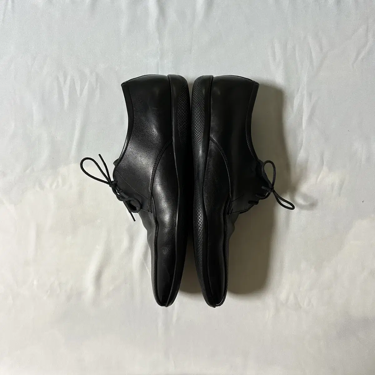 Prada sports semi square toe derby