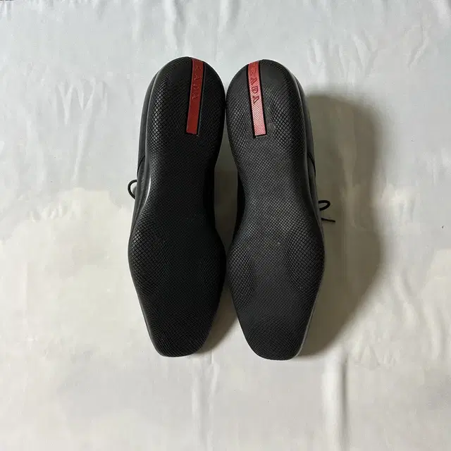 Prada sports semi square toe derby