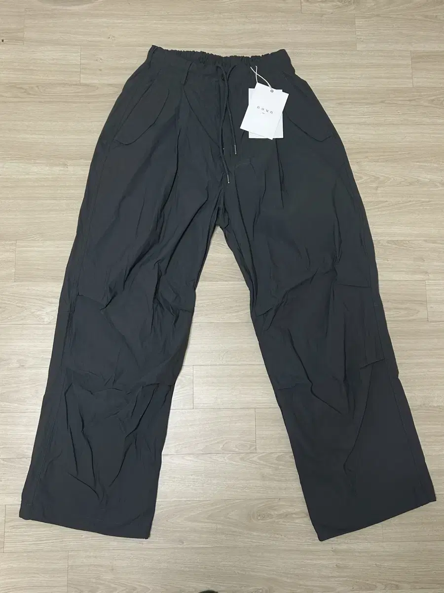 (새상품) 노운 wide multi pants v2 (charcoal)