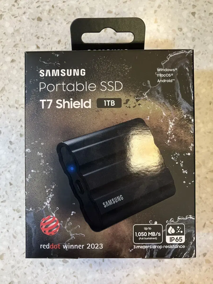 삼성전자 포터블 SSD T7 shield 1tb