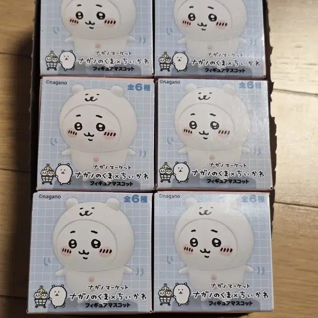 농담곰 x 치이카와 콜라보 피규어 6종 일괄 판매합니다!