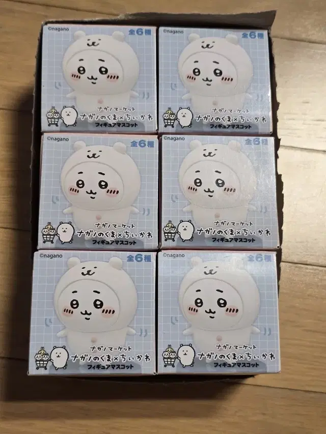 농담곰 x 치이카와 콜라보 피규어 6종 일괄 판매합니다!