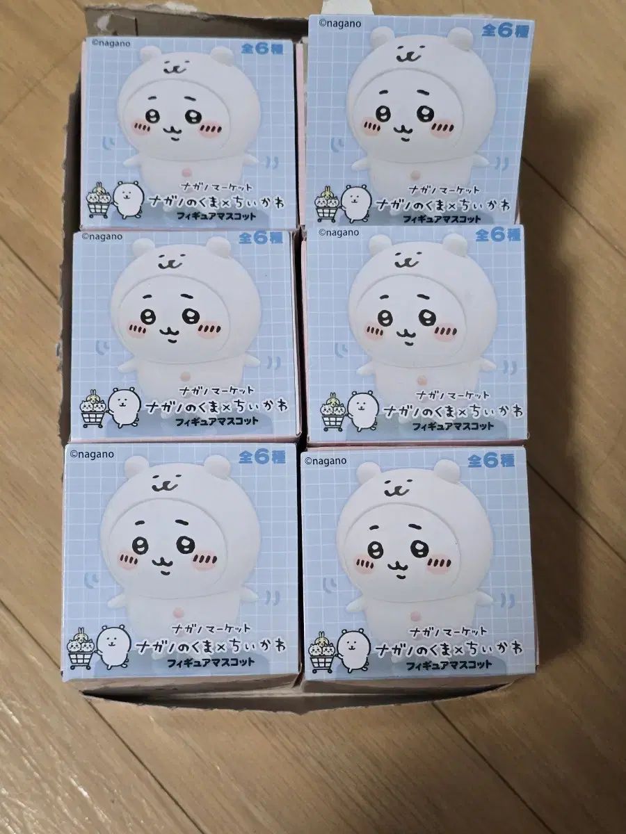 농담곰 x 치이카와 콜라보 피규어 6종 일괄 판매합니다!