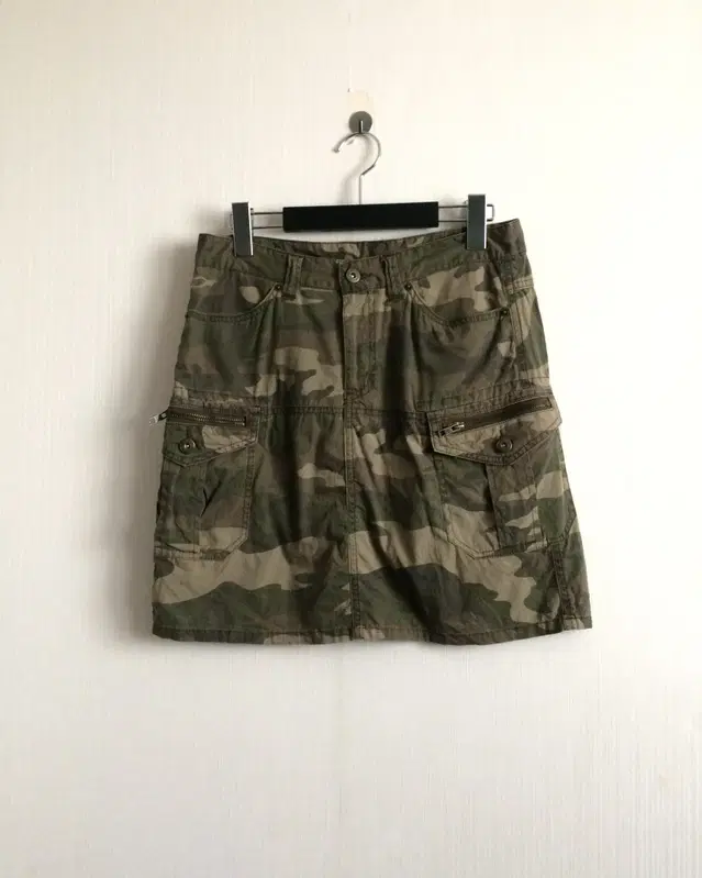 Camo pattern cago skirt