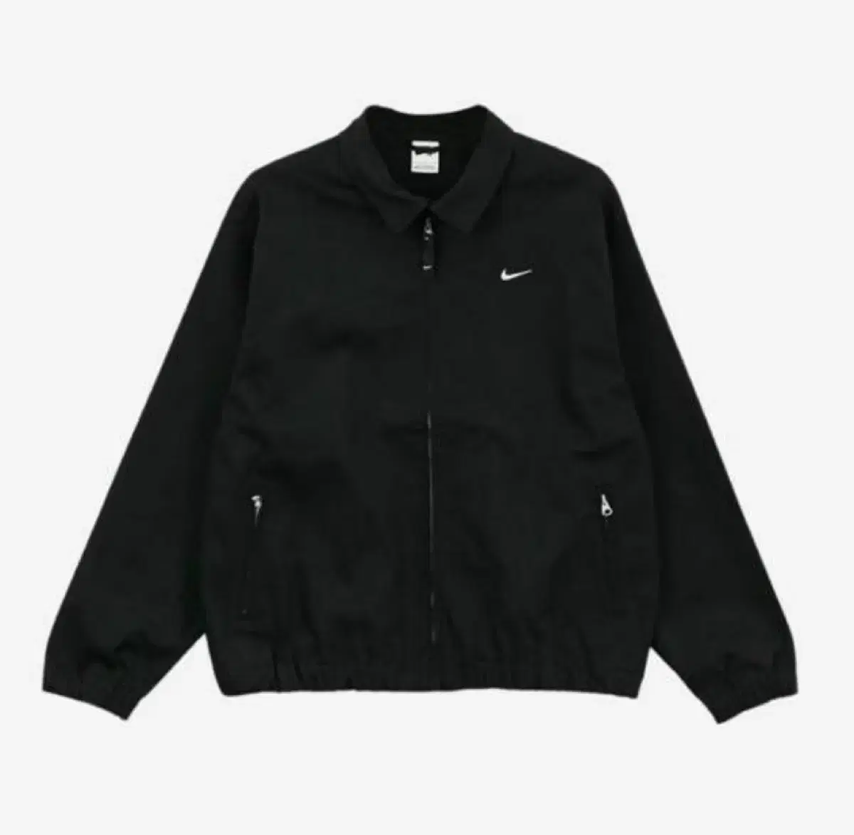 (XXL 110) Nike SB Swoosh Black Jacket Jumper Asia Skateboarding