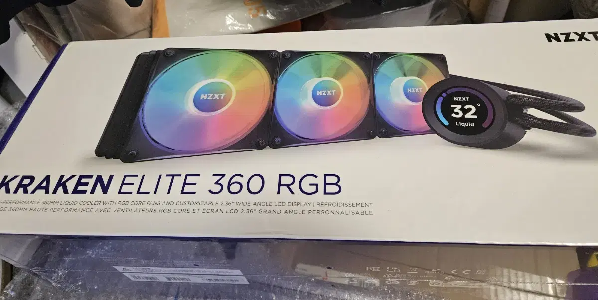 크라켄360 엘리트 rgb kraken360 elite