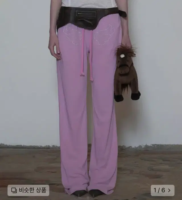 스컬프터 sculptor wing linen like sweatpants