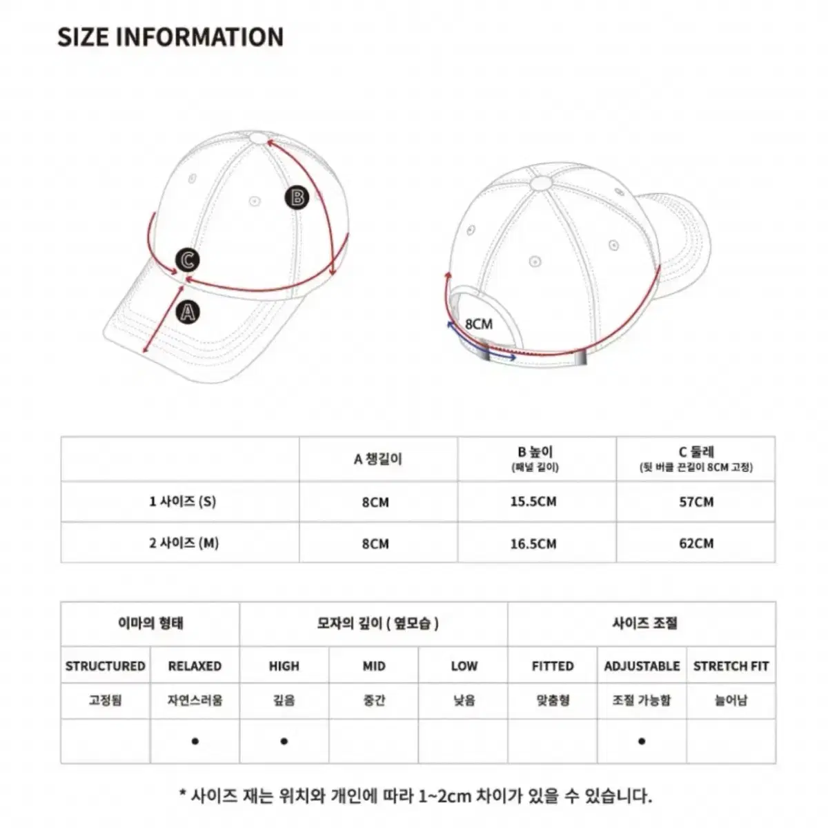 우알롱 시그니처 로고 볼캡 그린 s