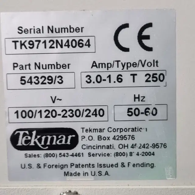 Tekmar AutoTrace SPE 자동시료전처리장치