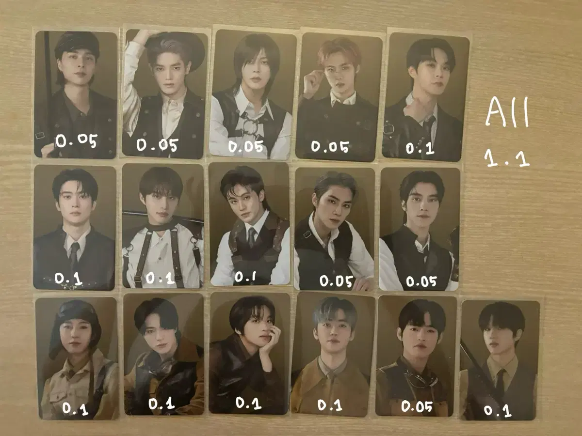 NCT Zone steampunk version photocard bulk wts Sources