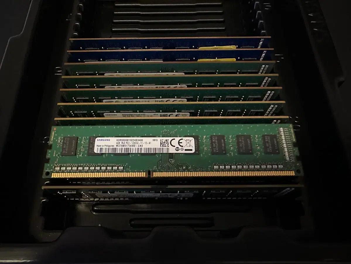 삼성 DDR3 4G PC12800 (15개 일괄)