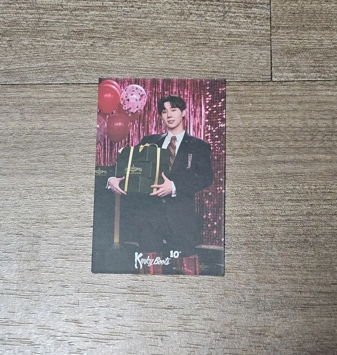 Kinkiboots 10th Birthday Cafe Sankka kim sungkyu sungkyu ld Amulet photocard Photo Card