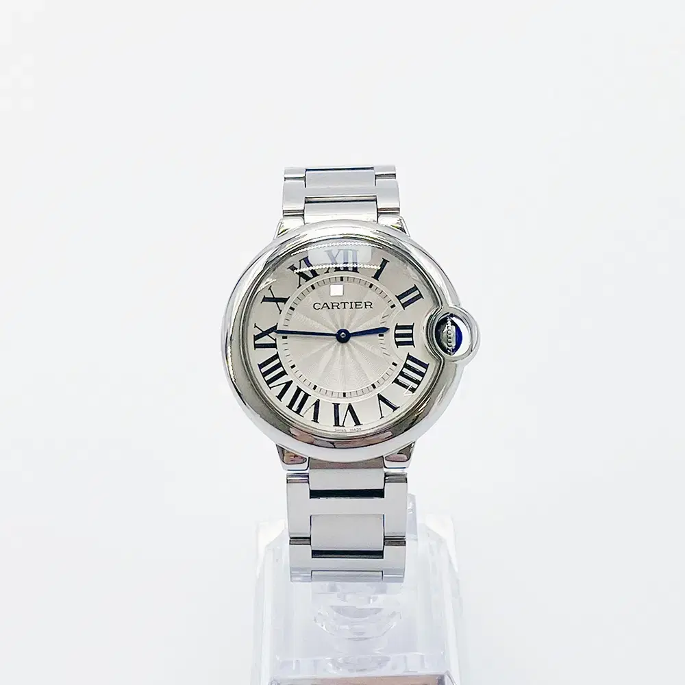 까르띠에 W6920084 발롱블루 쿼츠 스틸 남성시계 36MM