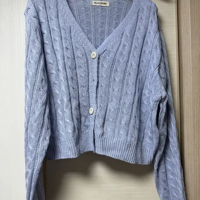 아뜰리에러브송 summer cable cardigan