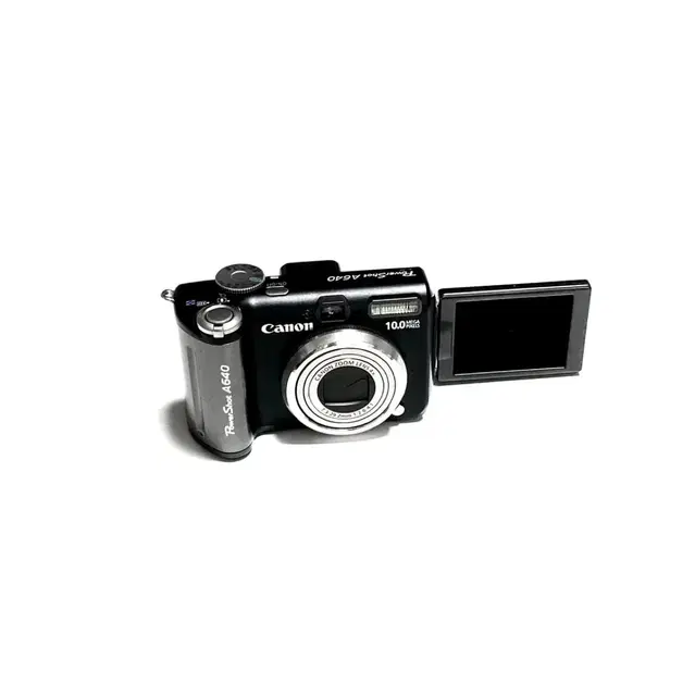 canon power shot A640 빈티지 디지털 카메라