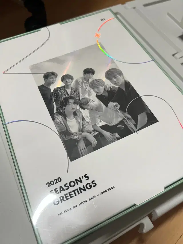 방탄소년단 bts 2020 시즌그리팅 월간캘린더 달력