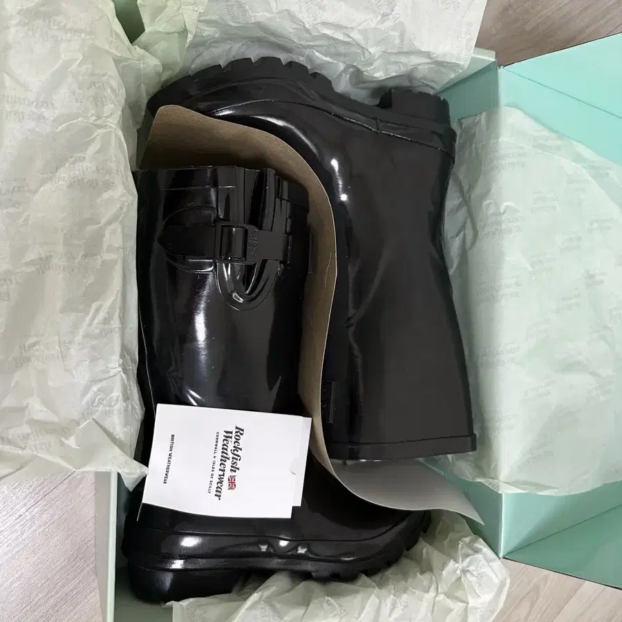 (새상품)락피쉬웨더웨어 오리지널 GLOSS RAINBOOTS 숏