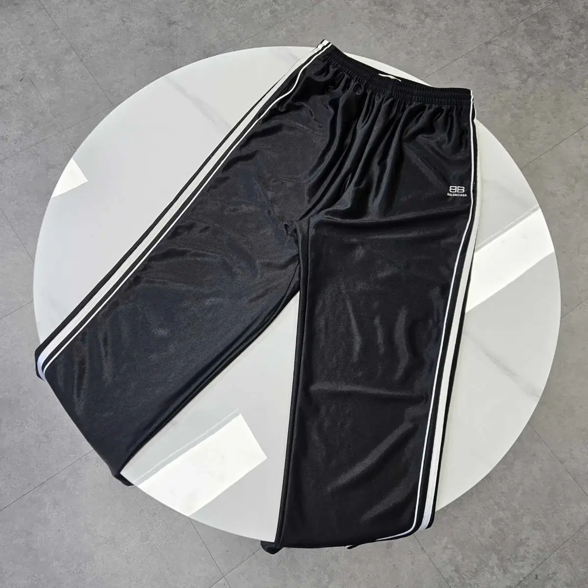 Balenciaga BB Logo Glossy Training Pants