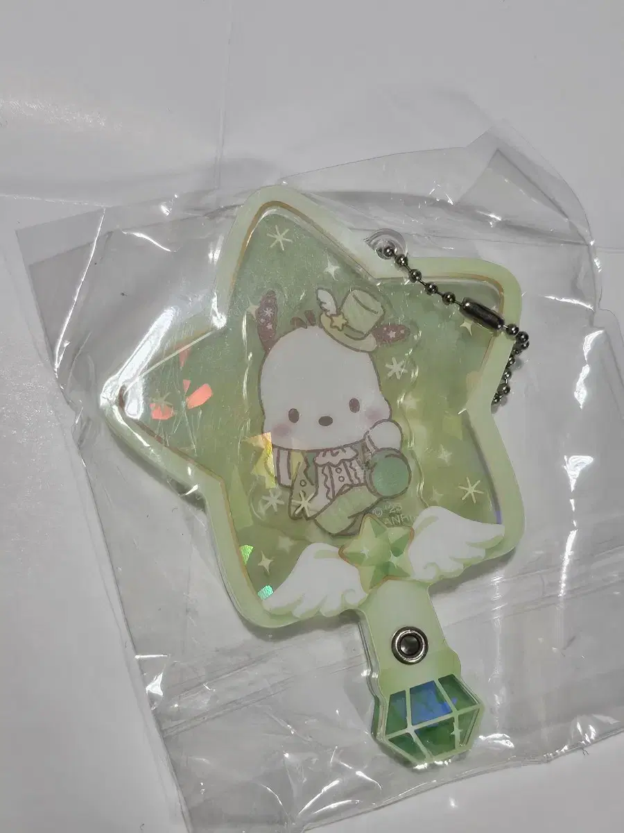 (Unsealed) Idol Fanlight keyring Pochaco Pochaco